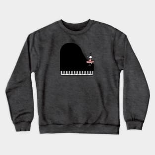 Dancing piano Crewneck Sweatshirt